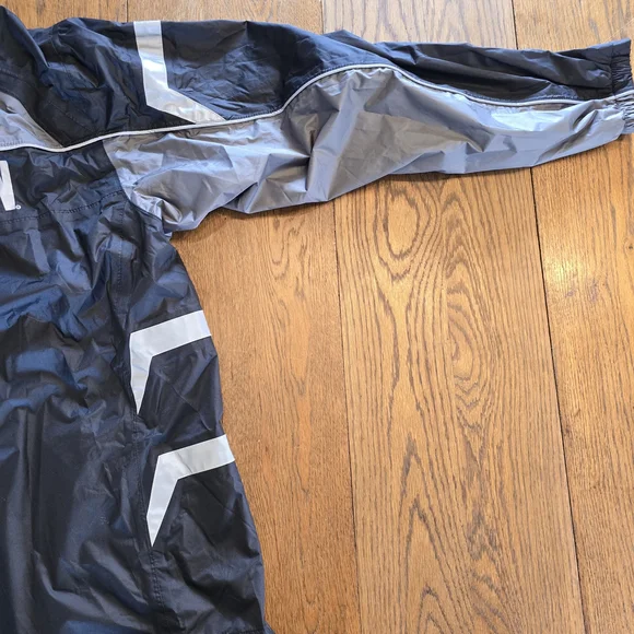 Harley-Davidson Black and Gray Windbreaker Jacket - Picture 8 of 14